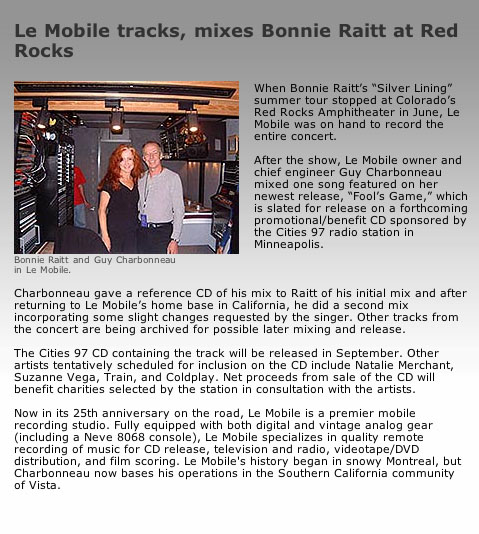 Bonnie Raitt article